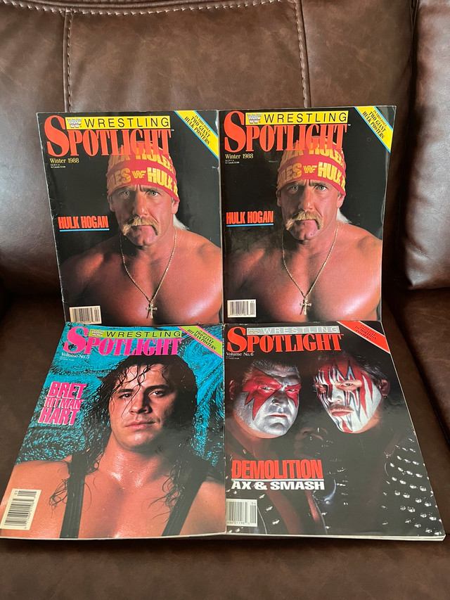WWF WWE Wrestling Spotlight Magazine’s $30 Each in Arts & Collectibles in City of Toronto