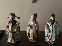 3 Asian Statues over 50 yrs old 