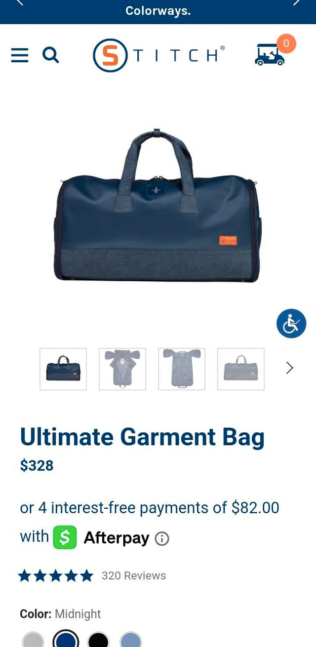 stitch ultimate travel bag golf garment travel bag in Golf in Edmonton - Image 2
