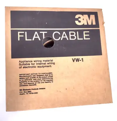 Cable Cond Flat 3M C3365/20sf Appliance Wireing Material 100ft, View more