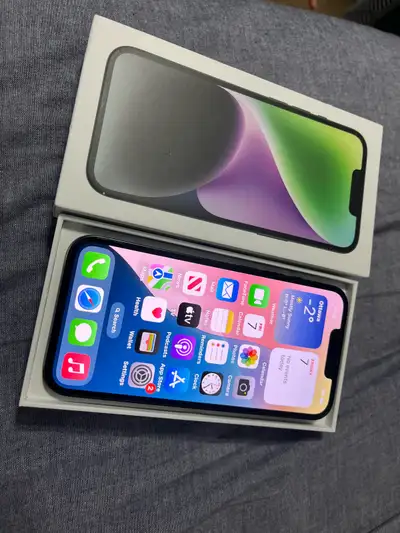 Apple iPhone 14 Midnight Black 256GB Unlocked, View more