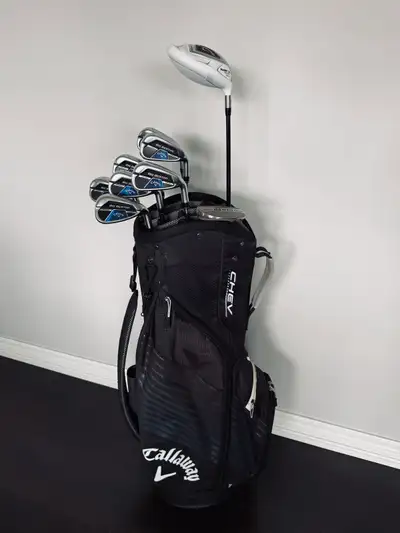 Ladies Extended Right Handed Callaway Graphite Golf Clubs, View more