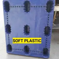 Plastic Pallets Skids Hard Soft Good Condition Stackable 40x48