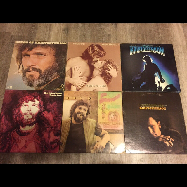 Kris Kristofferson  Record lot in Arts & Collectibles in North Bay