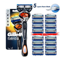 gillette Fusion 5 blade shaver / shaving 20 cartridge