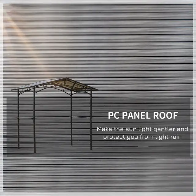 8' x 5' Hardtop Grill Gazebo Aluminium BBQ Canopy Gazebo Outdoor in Patio & Garden Furniture in Markham / York Region - Image 4