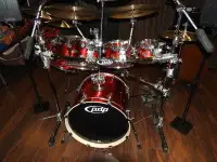 Paciﬁc Drums and Percussion - PDP Batterie ALL-MAPLE X7 Series