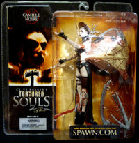 Camille Noire Action Figure Tortured Souls Series 2 2002 McFarla