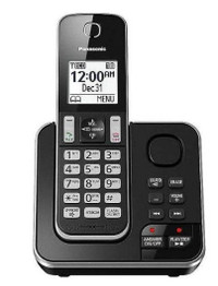 PANASONIC 1-Handset Phone with Answering Machine KX-TGC390C
