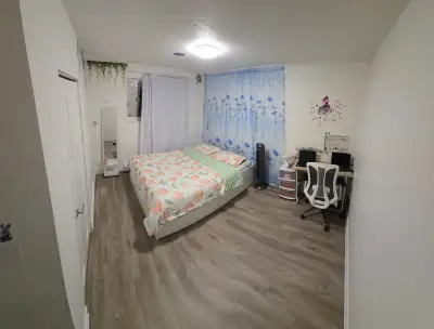 Ikea Queen storage bed, Work station, office chair, extra storage available in Private room in a pea...