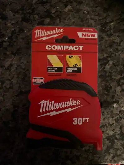 New Milwaukee 30’ Tape Measure, View more