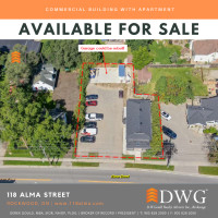 Commercial Building with Apartment For Sale
