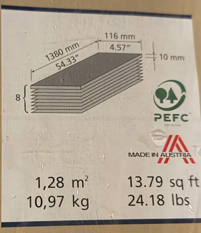 Kaindl Laminate Floor boards in Floors & Walls in Ottawa - Image 6