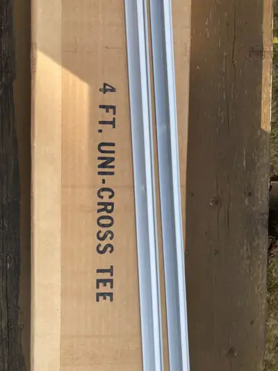 4 FT UNI Cross Tee – CertainTeed – $58 (Box of 60), View more