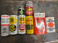 Vintage oil Cans