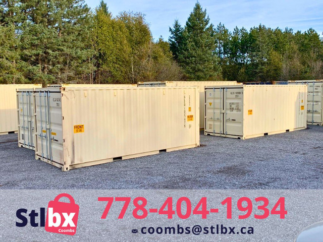 20' New Shipping Container STLBX COOMBS in Storage Containers in Comox / Courtenay / Cumberland - Image 4