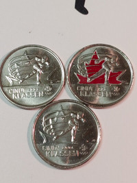2009 CANADA 25 Cent Cindy Klassen 2006 Canadian Olympic Quarter