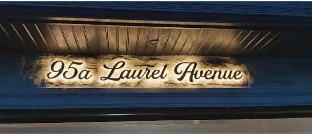 LED Script Number Home Address Cursive Custom Letter Light Sign in Outdoor Décor in Mississauga / Peel Region - Image 9