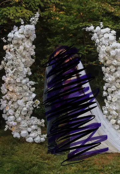 rent: “broken” wedding arches. great for weddings and parties/events. white floral. DIY pickup/setup...
