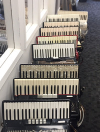 Variety of Accordions