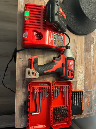 Milwaukee M18 Impact Driver Drill Kit, View more