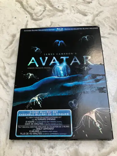 Extended Collector's Edition Avatar Blu-ray 3-Disc Set,, View more