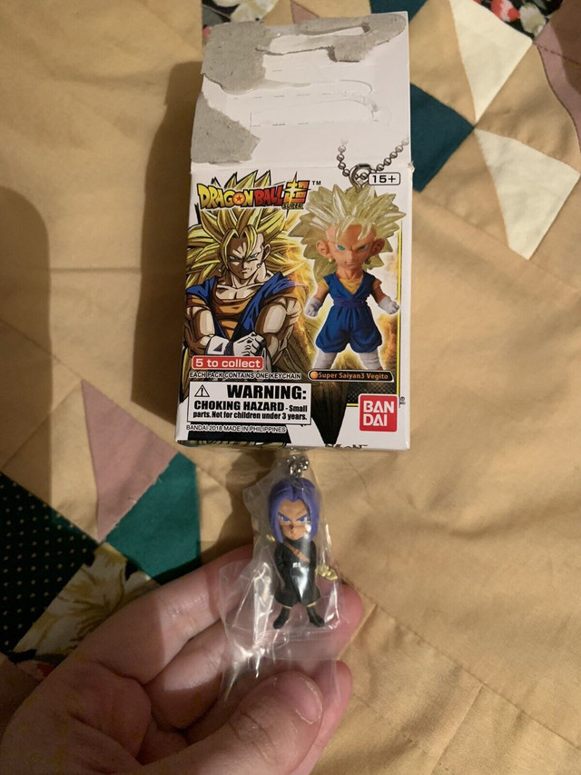 Dragon ball z future trunks keychain figure  in Toys & Games in Edmonton