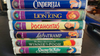 Disney VHS movies 
