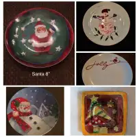 Christmas Plates/Platters