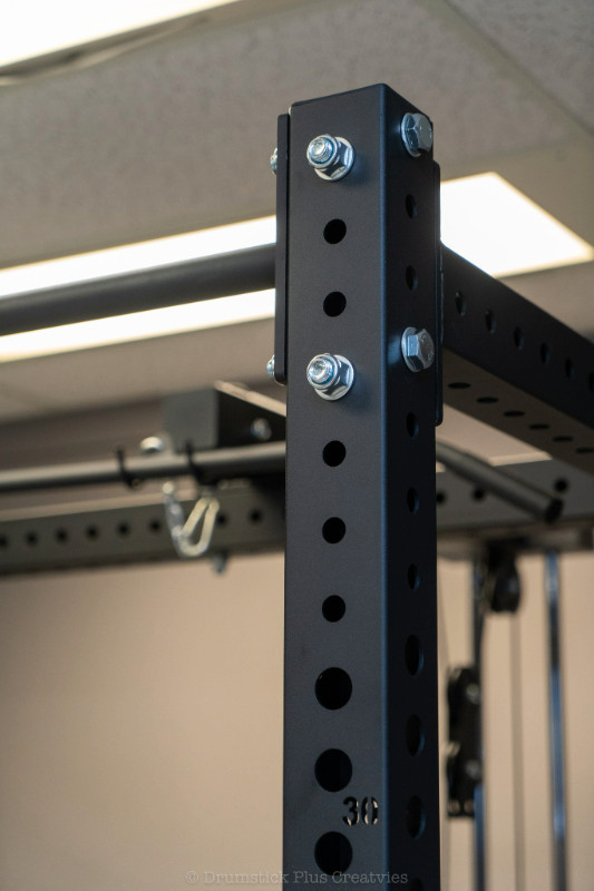 NEW! SQUAT RACK WITH LAT PULL-DOWN AND LOW ROW ATTACHMENT in Exercise Equipment in City of Toronto - Image 3
