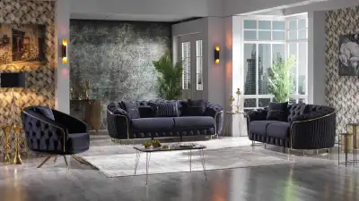Modern style 3 piece sofa set for sale near me , View more