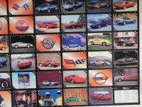 Corvette trading card collection