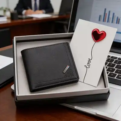 Jiangbao Men's Black Wallet, View more