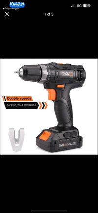 Cordless drill , drill drive and hammer function 