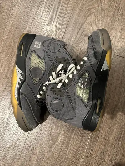 off white Jordan 5 muslin, View more