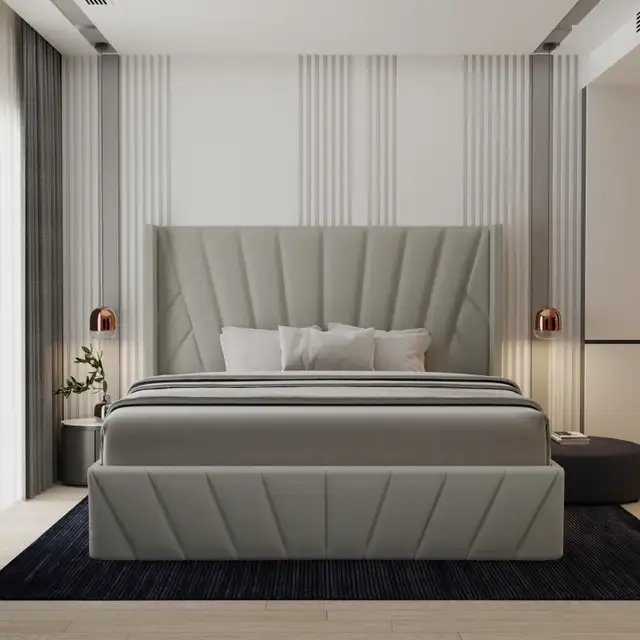 Queen/King size bed frame and mattress available in Beds & Mattresses in City of Toronto - Image 2