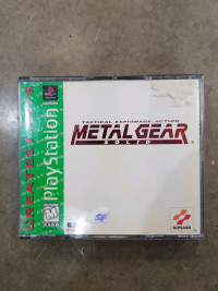Ps original game metal gear greatest hits 