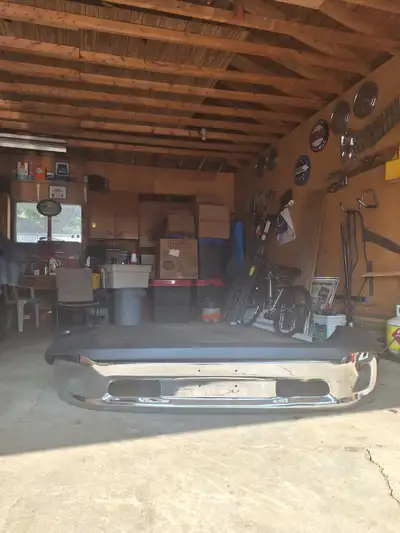 1 2015 & Up(Will Fit Earlier Models) Dodge Ram Classic 1500 Nice Chrome Front Bumper & Upper Cover I...