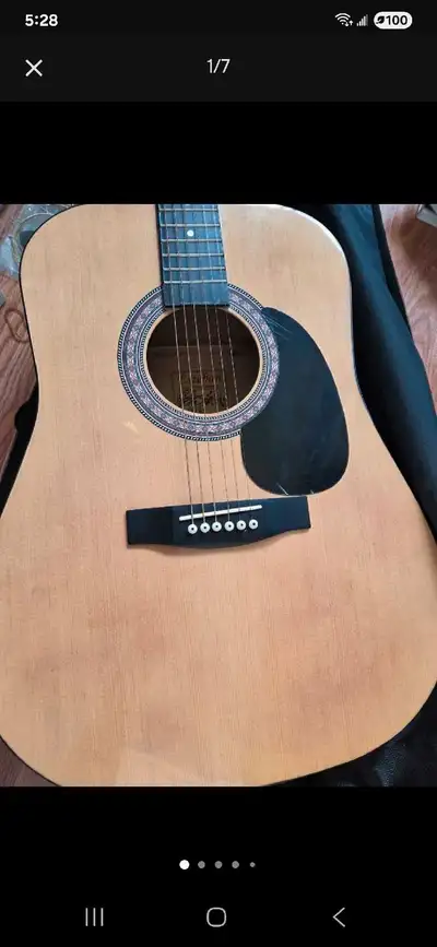 Esteban accoustic guitar in new condition, , View more