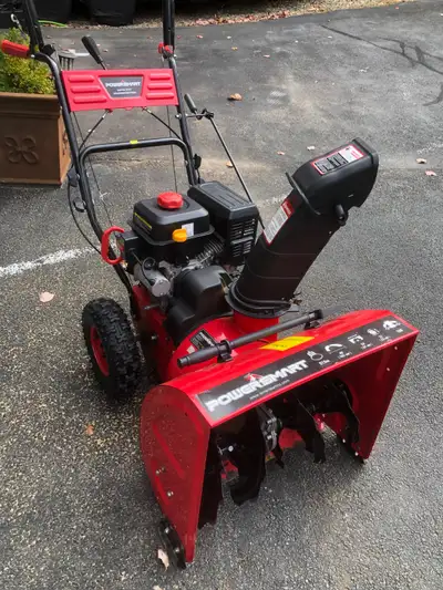 24” POWERSMART SNOWBLOWER, View more