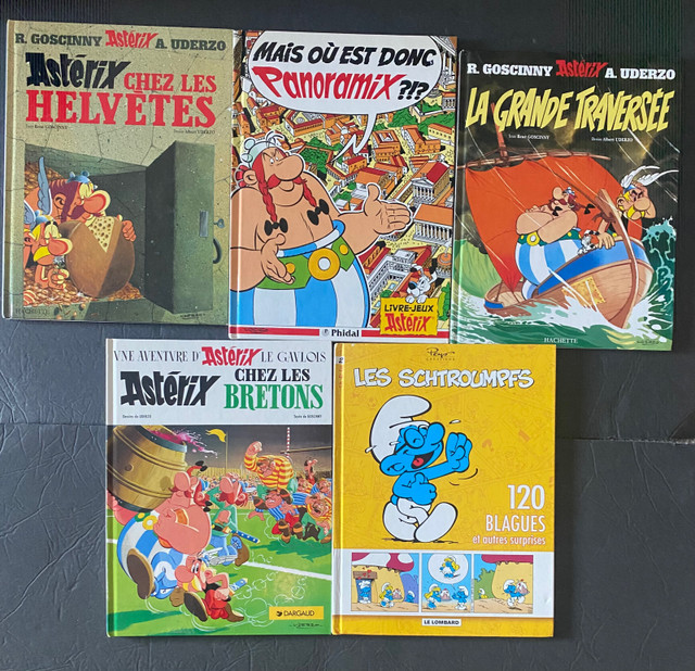 French Tintin, Asterix and Smurfs Books in Children & Young Adult in Calgary - Image 2