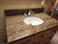 Bathroom 37 inch counter top.