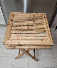 Great little bamboo folding table