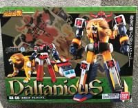 Daltanious GX-59 SOC Chogokin Bandai toy robot voltron lion