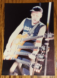 CHEAP TRICK RICK NIELSEN LIVE ON STAGE 3 1/2 X 5 INCHES!!