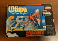 SNES Ultima The False Prophet (Box, No Manual)