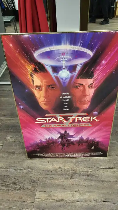 star trek poster with frame , View more