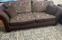 3 seater sofa + loveseat, in very good condition at home, no pet