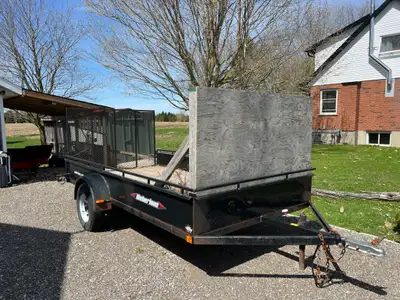 Weberlane trailer. Good shape. Tires in good condition .