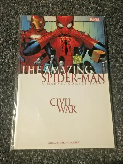 Two Spider Man Graphic Novels, View more